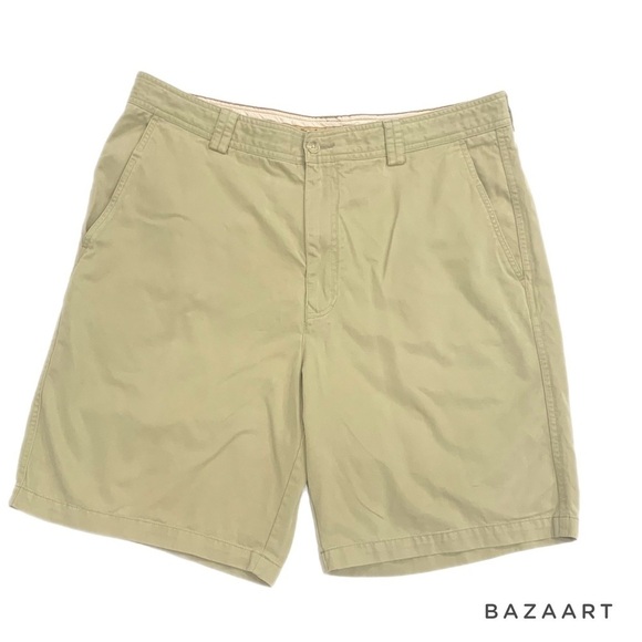 Tommy Bahama Chino shorts Khaki Slashed Pocket Casual Size 34 - Picture 3 of 8